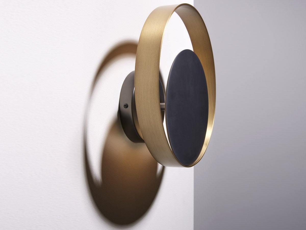 Modern Round LED Wall Lamp - Energy Efficient Dimmable Light Fixture for Living Room, Bedroom, and Hallway Decor