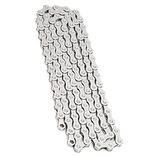 126 Links High-Strength Carbon Steel Mountain Bike Chain - Durable & Smooth Shifting for Road & MTB - Perfect for Off-Road Trails, Commuting & Cycling Adventures