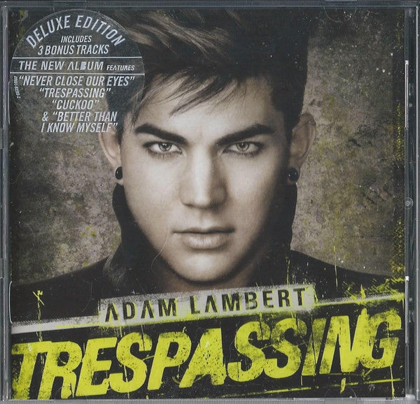 Adam Lambert - Trespassing Deluxe Edition CD Album (New or Mint Condition) | Perfect for Collectors, Music Lovers & Home Entertainment