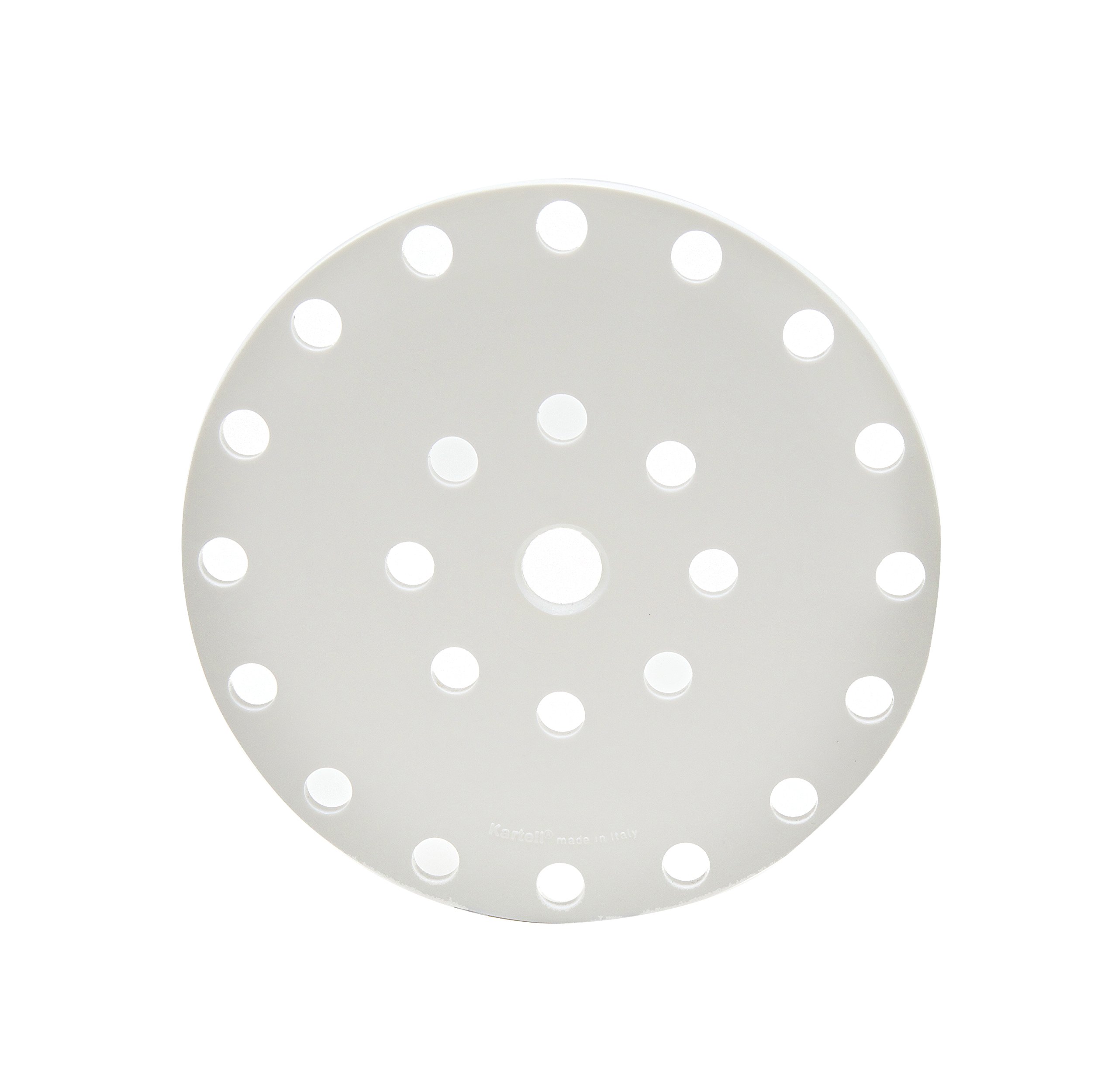 Kartell 256045 Unbreakable Plastic Vacuum Desiccator Plates - 190mm Diameter (Pack of 10) - Ideal for Laboratory, Food Storage & Scientific Experiments
