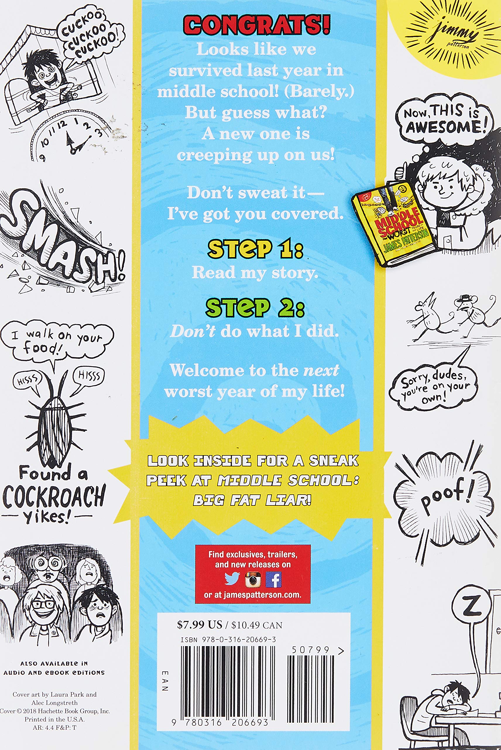 Middle School: Get Me Out of Here! (Middle School Series Book 2) - Perfect for Young Readers & Reluctant Students | Funny School Life Adventure Story for Teens & Tweens