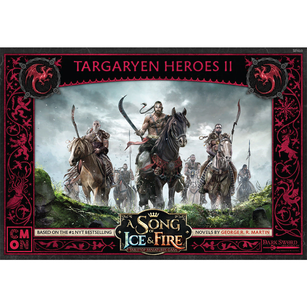 SIF: Targaryen Heroes 2 - Collectible Action Figures for Game of Thrones Fans | Perfect for Display, Gifts, and Fantasy Collections
