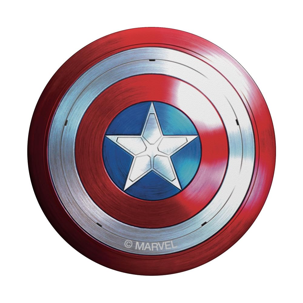 Captain America Shield PopSockets Adhesive PopGrip - The Falcon and The Winter Soldier Collectible - Perfect for Phones, Tablets & Laptops