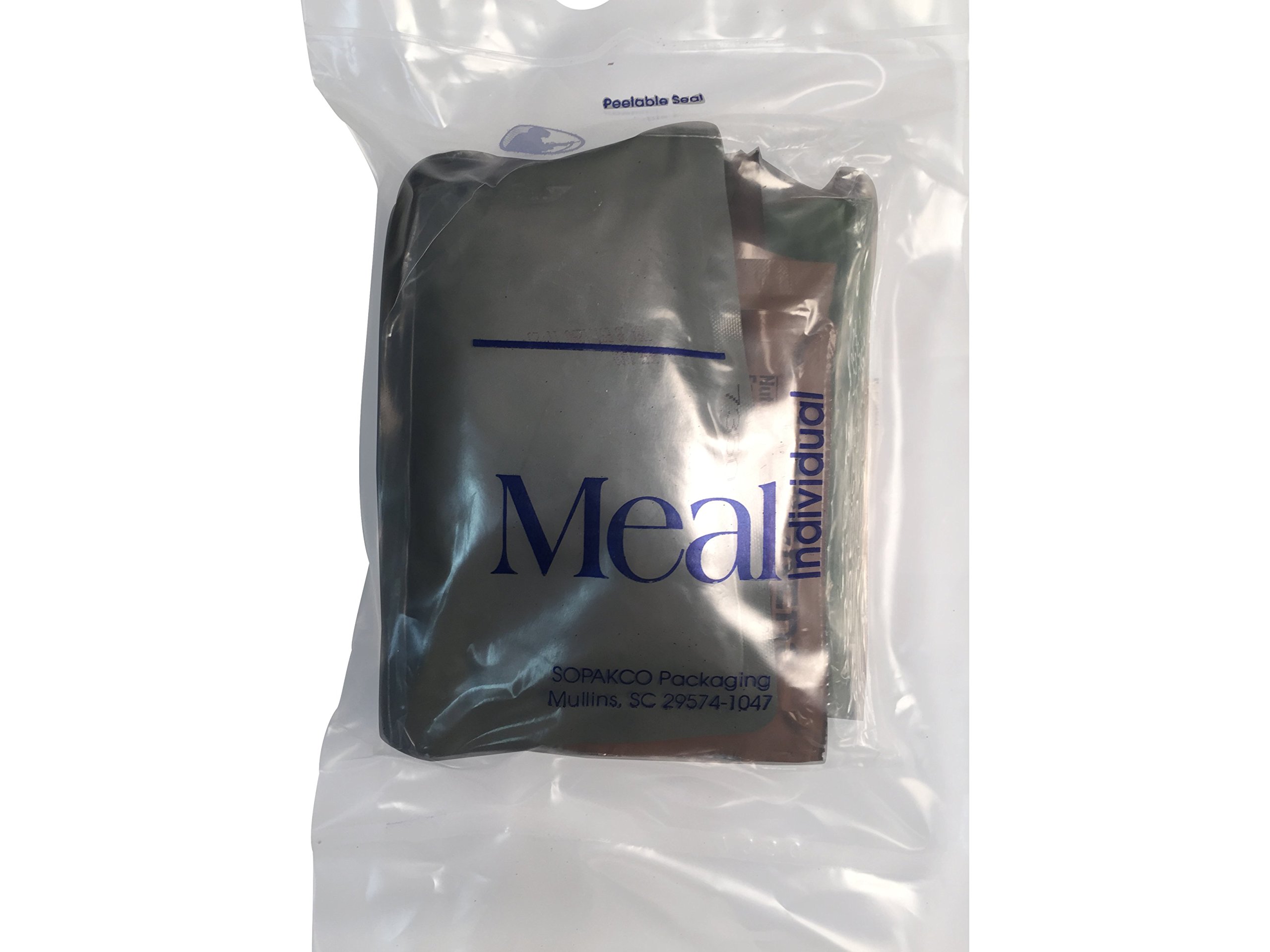 MOLLE II ACU Ruck Military Backpack - Tactical MRE GO Bag with 28 Meals Ready to Eat - Perfect for Camping, Hiking, Survival & Emergency Preparedness