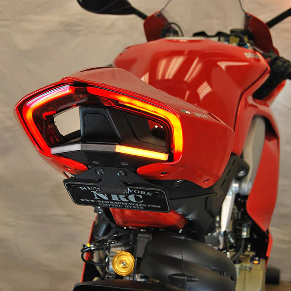 Ducati Streetfighter V4 & V2 Fender Eliminator Kit (2020-Present) - Motorcycle Tail Tidy for Cleaner Look & Improved Aerodynamics - Perfect for Track Days & Street Riding