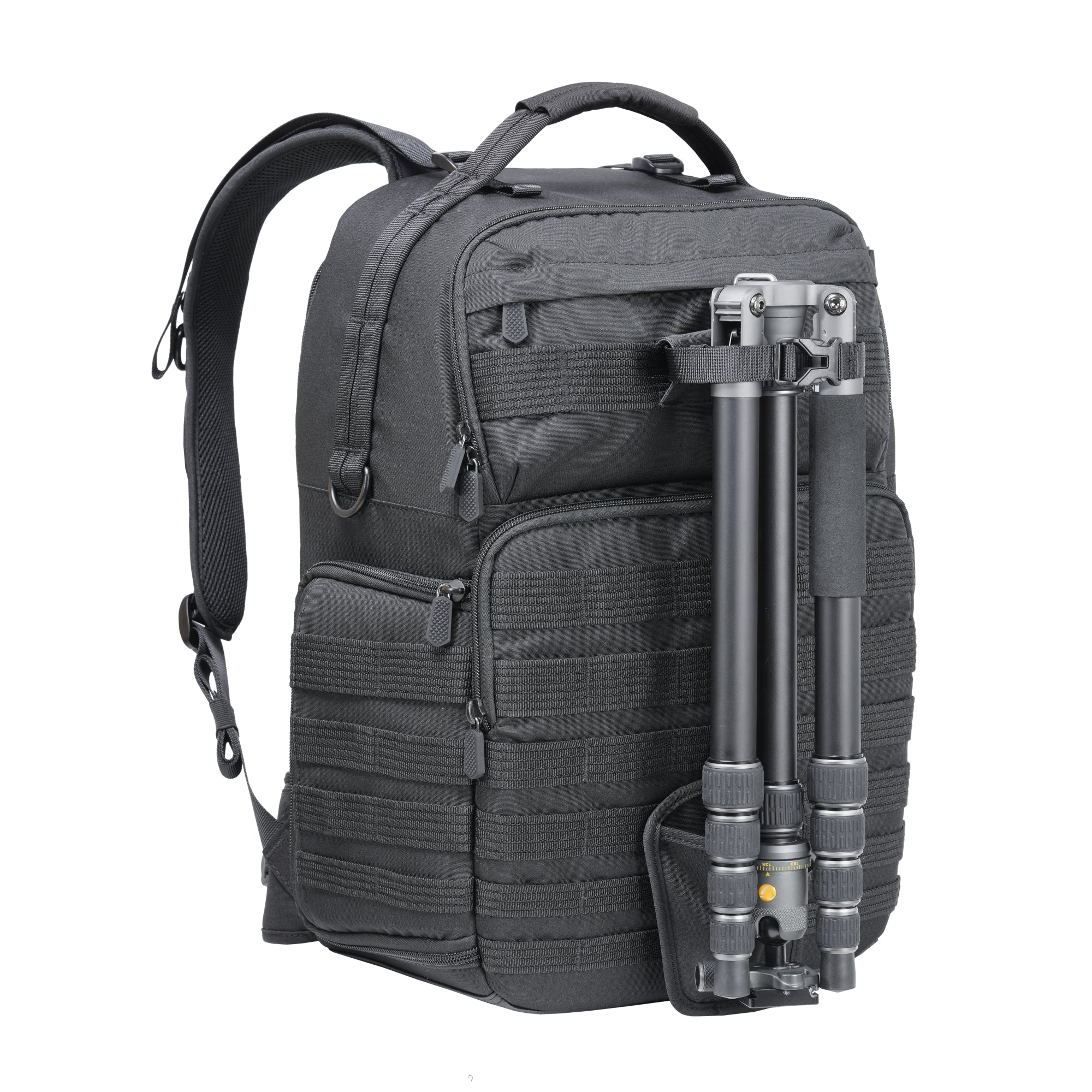 VEO RANGE T 48 BK Durable Waterproof Backpack for Travel, Hiking & Work - Black | Perfect for Outdoor Adventures, Commuting & Daily Use