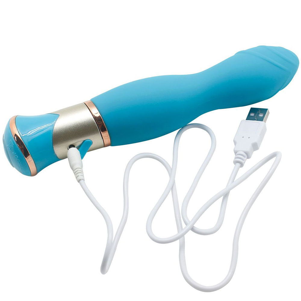Ecstasy Rotating Rippled Vibe - Powerful Personal Massager for Relaxation & Intimacy - Perfect for Couples & Solo Use