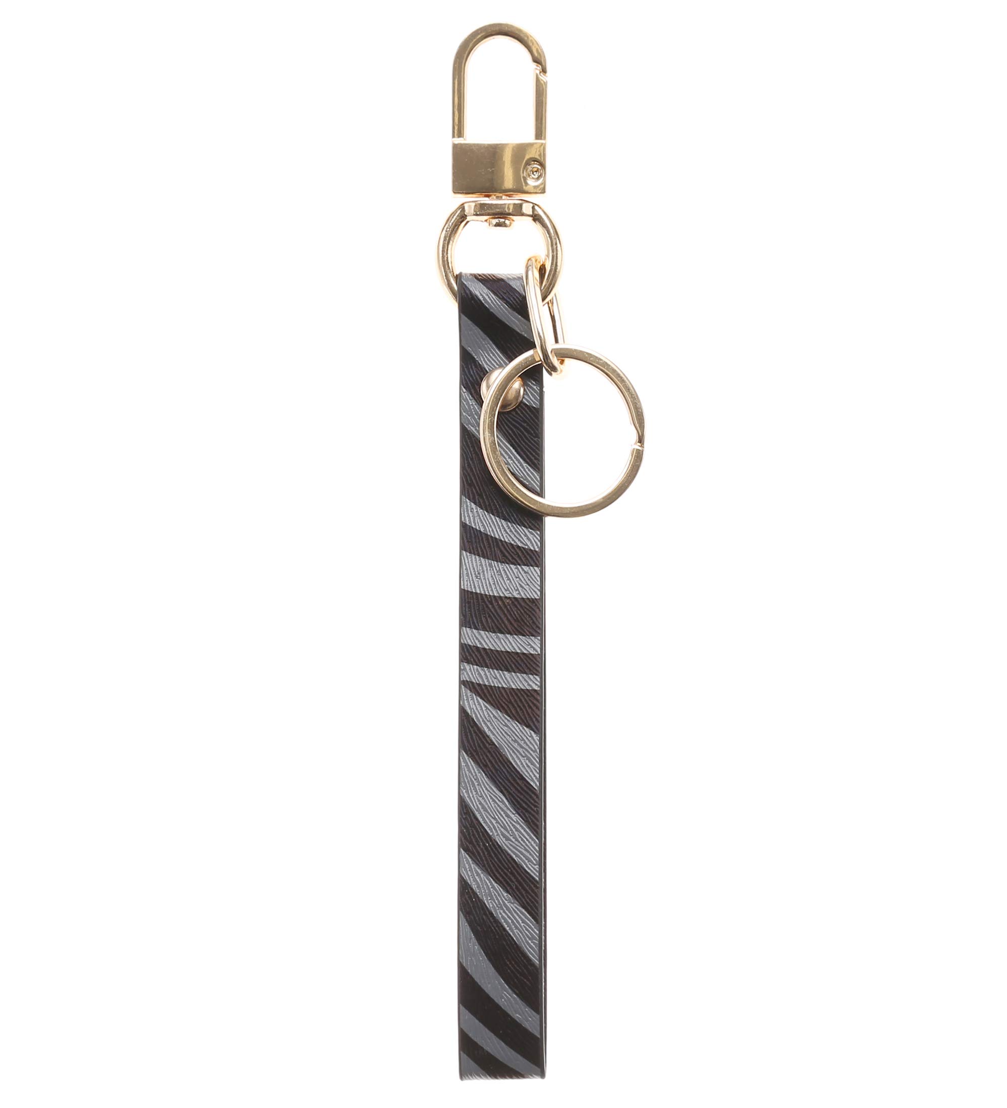 MIRMARU Animal Print Key Organizer Wristlet with Detachable Strap & Ring - Stylish Keychain Holder for Women & Men | Perfect for Home, Office, Travel & Daily Essentials Organization