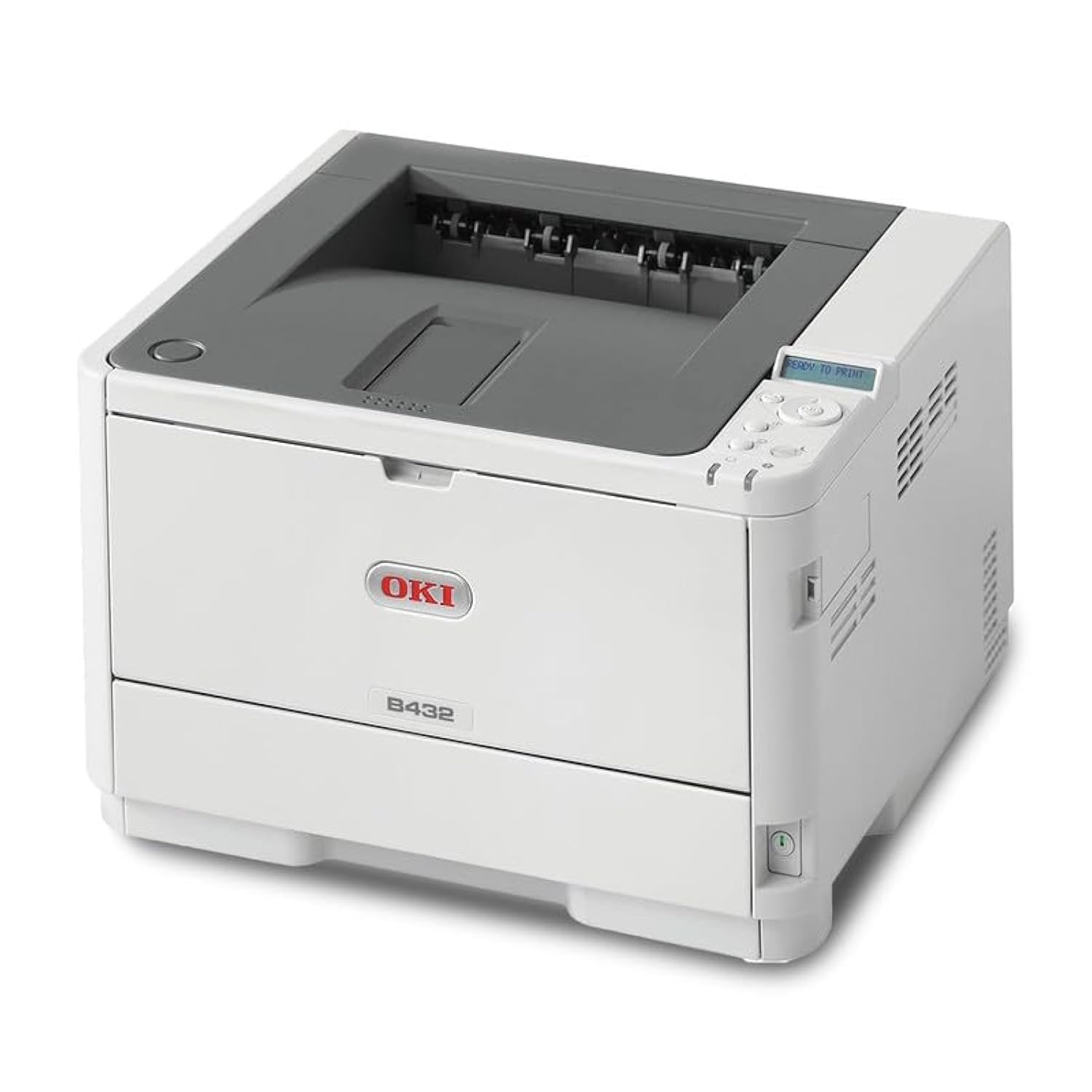 OKI B432dn High-Speed Monochrome Laser Printer - 42ppm, 1200x1200 dpi, Ethernet & USB Connectivity | Includes Jetset Software | Perfect for Office, Home & Small Business Printing Needs