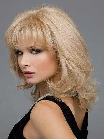 Danielle Human Hair Synthetic Blend Wig by Envy Wigs - Natural Look for Everyday Wear, Cosplay & Special Occasions