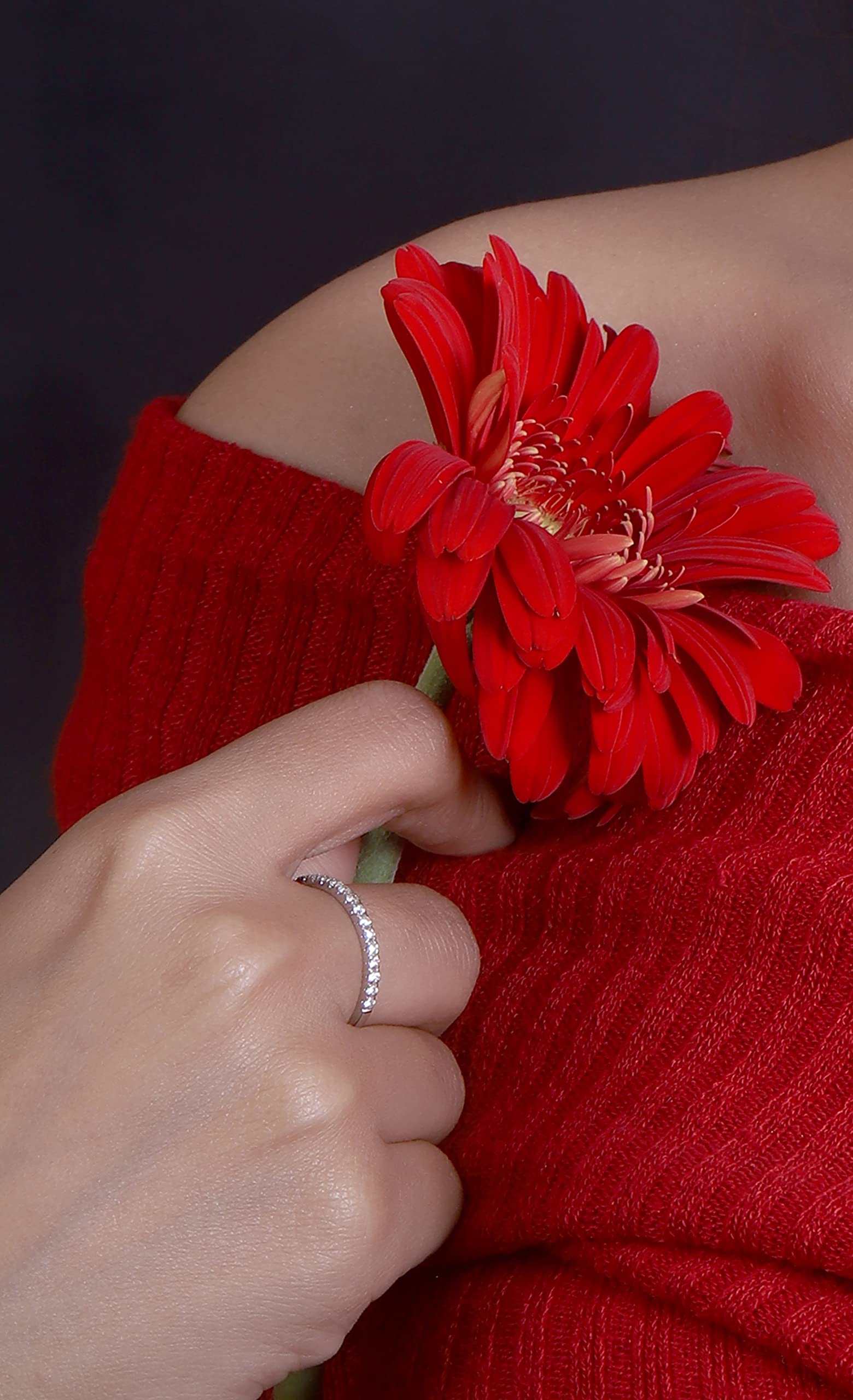 0.25 Cttw Round Lab-Grown White Diamond Wedding Band for Women - Solid Gold Elegant Ring, Perfect for Engagement, Anniversary & Bridal Jewelry Gifts