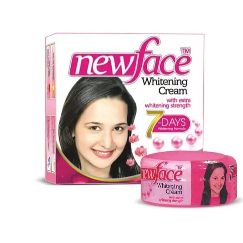 New Face Extra Whitening Beauty Cream - 30g Brightening Moisturizer for Glowing Skin | Perfect for Daily Skincare Routine & Nighttime Use