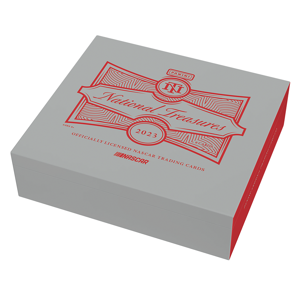 2023 Panini National Treasures Racing Trading Cards - Premium Collectible Box Set for NASCAR & Motorsport Fans - Perfect for Collectors, Gifts, and Display