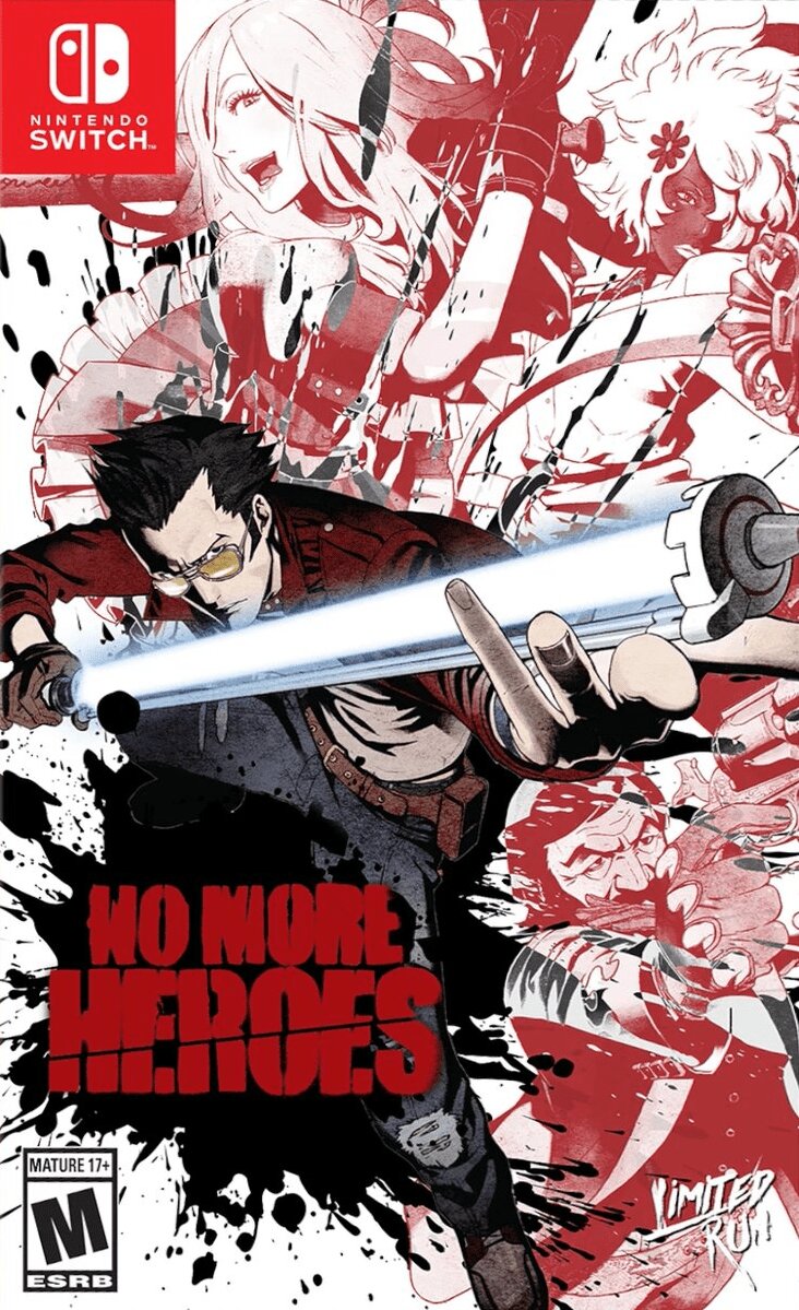 Used No More Heroes Nintendo Switch Video Game - Action-Adventure for Adults | Perfect for Gaming Enthusiasts & Collectors