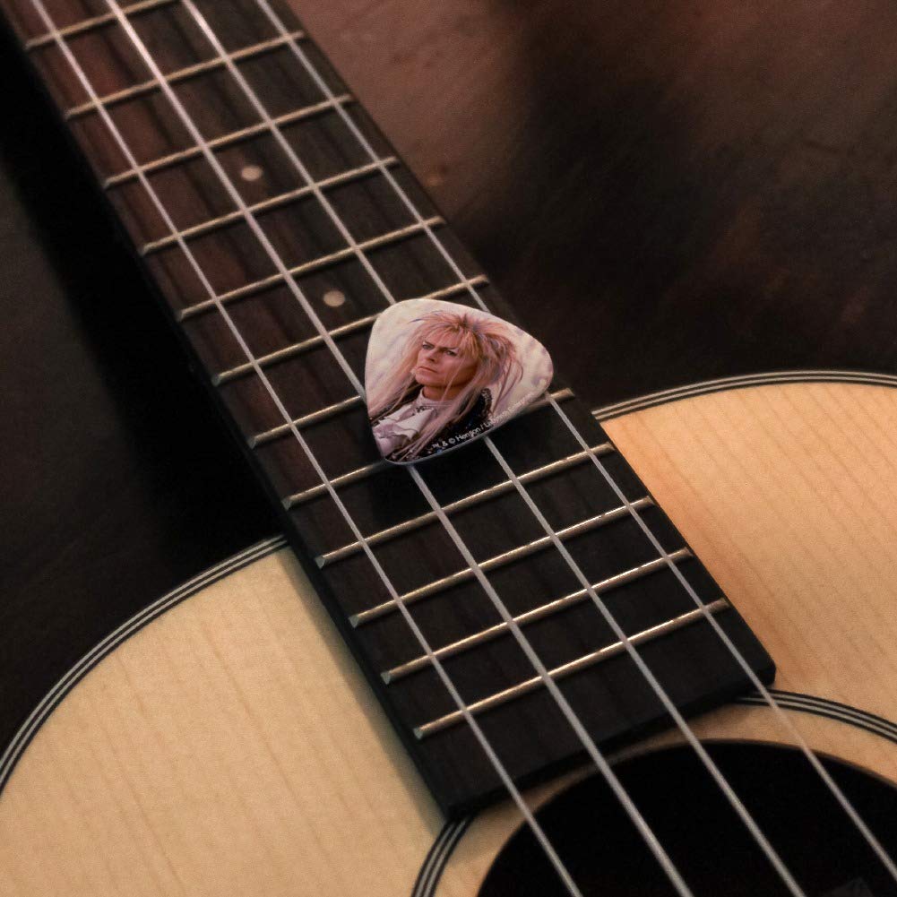 David Bowie as Jareth from Labyrinth Novelty Guitar Picks - Medium Gauge Set of 6 - Perfect for Bowie Fans, Collectors & Guitar Players