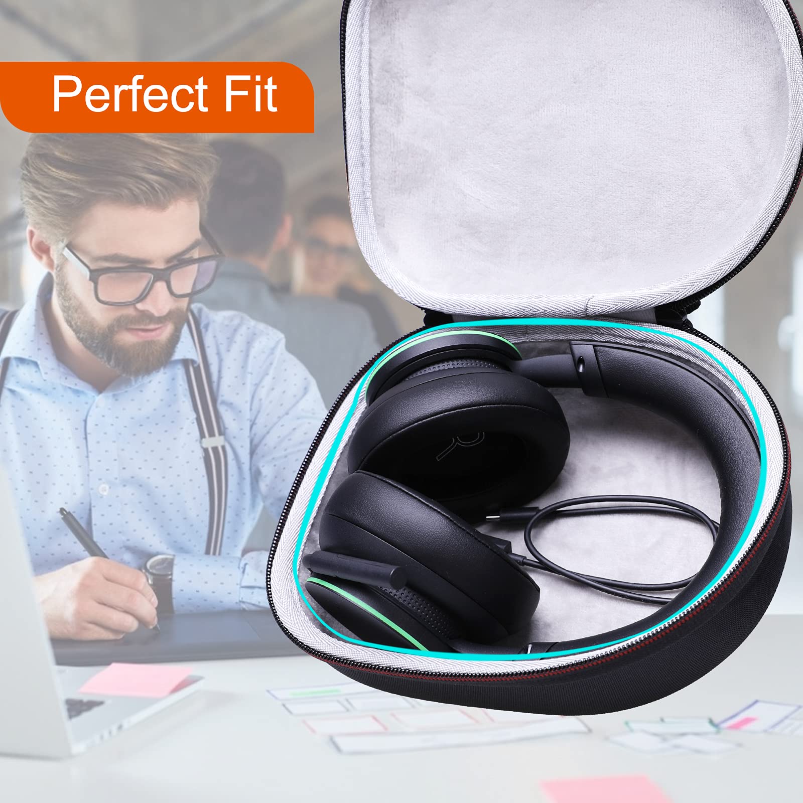 SteelSeries Arctis Nova 7X 7 7P Gaming Headset Protective Carrying Case - Durable Storage Bag for Travel, Commuting & Esports Tournaments