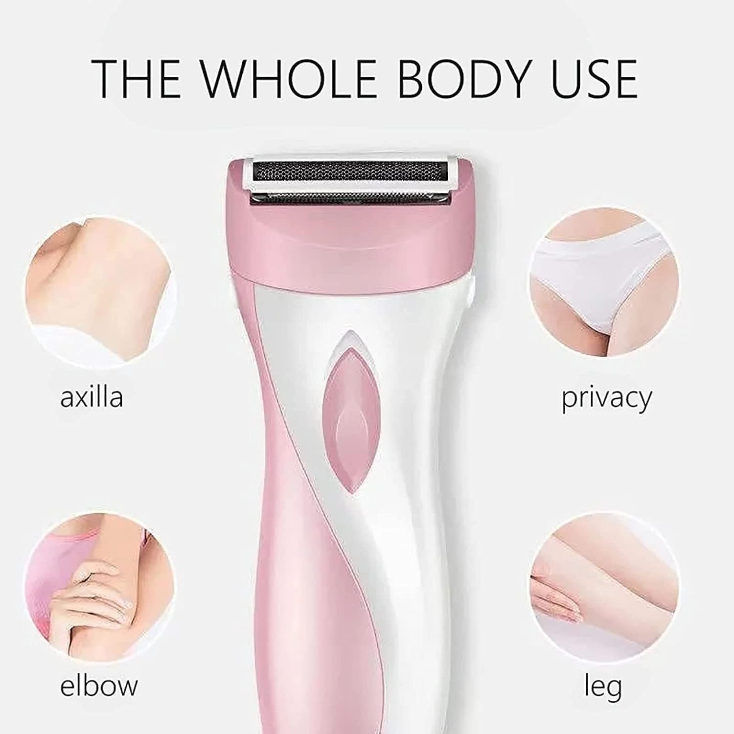 Best Women's Epilator - USB Rechargeable Hair Removal Device with Bikini Trimmer & Electric Razor for Smooth Skin | Painless Hair Removal for Legs, Arms, Underarms | Perfect for Travel, Home Spa & Beach Prep