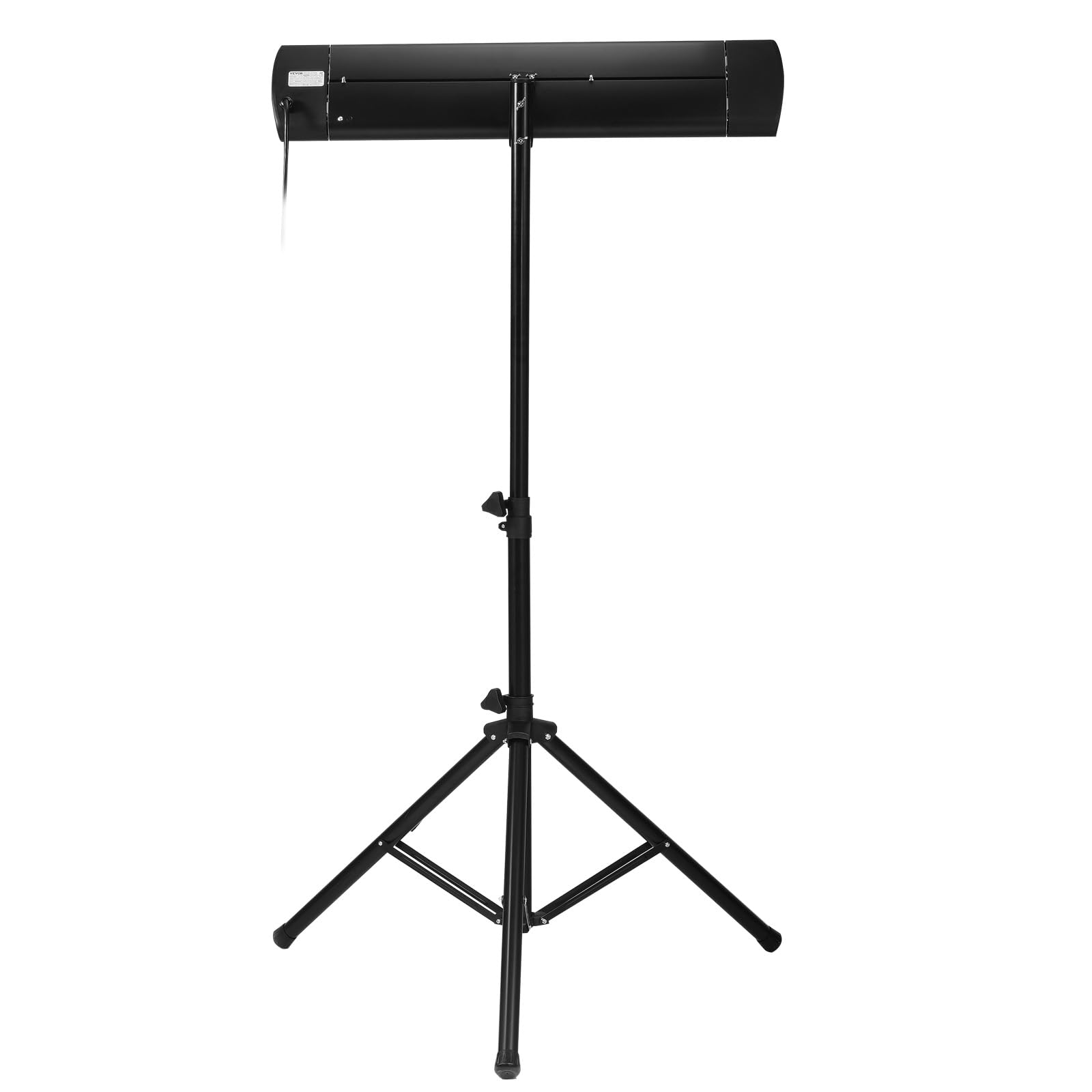 VEVOR 1500W Infrared Heater with Remote Control - 3 Speed Electric Space Heater with LED Display, Timer & Stand - Ceiling/Wall Mountable Patio Heater for Outdoor/Indoor Use - Perfect for Porch, Dining Room, Studio, Garage & Office Warming