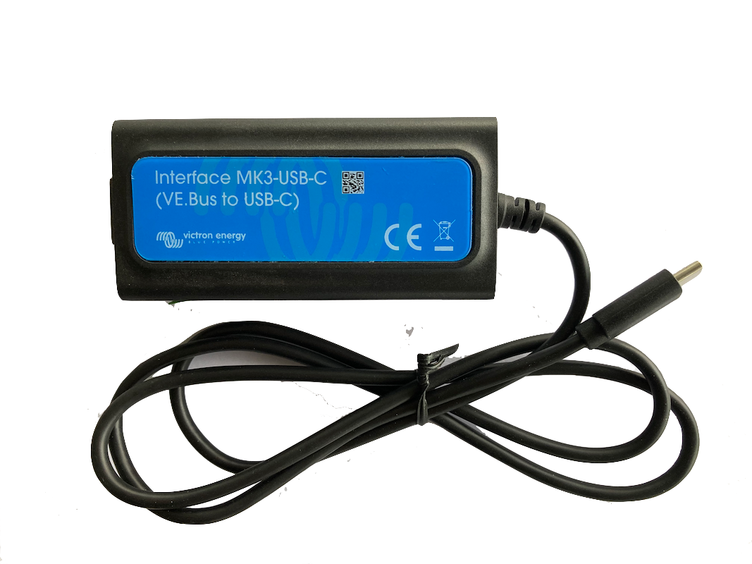 VE.Bus to USB C Interface MK3 Adapter - High-Speed Data Transfer for Marine, RV & Solar Power Systems - Perfect for Victron Energy Devices