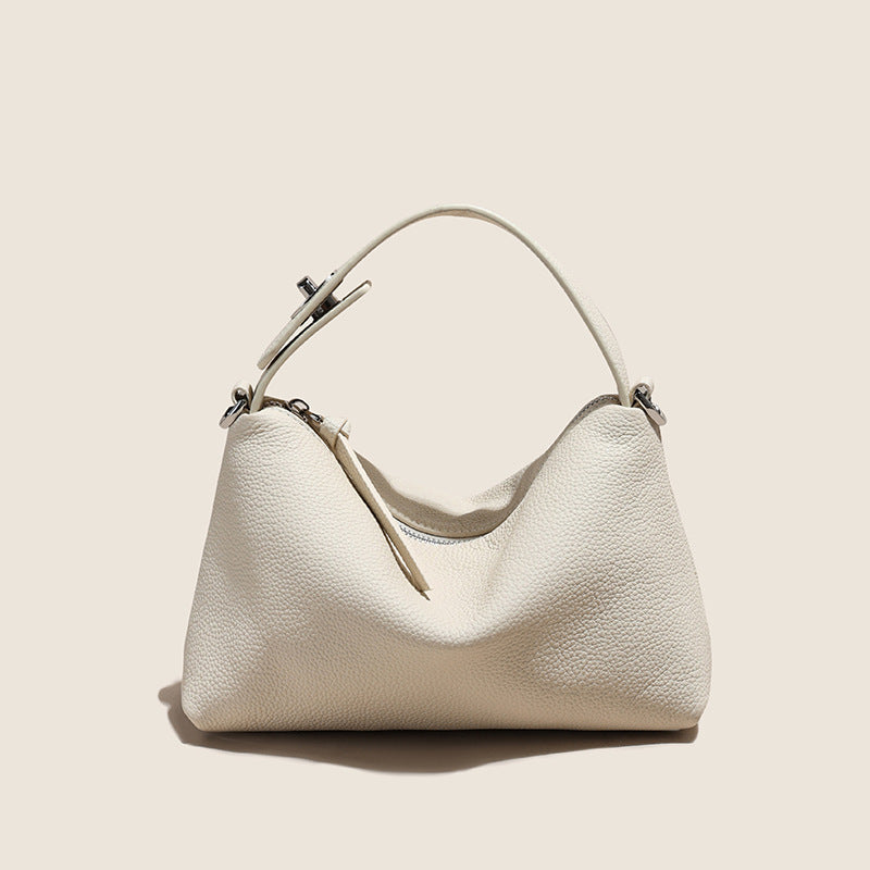 Genuine Leather Shoulder Bag for Women - Stylish Tote & Crossbody Purse - Perfect for Work, Travel & Everyday Use