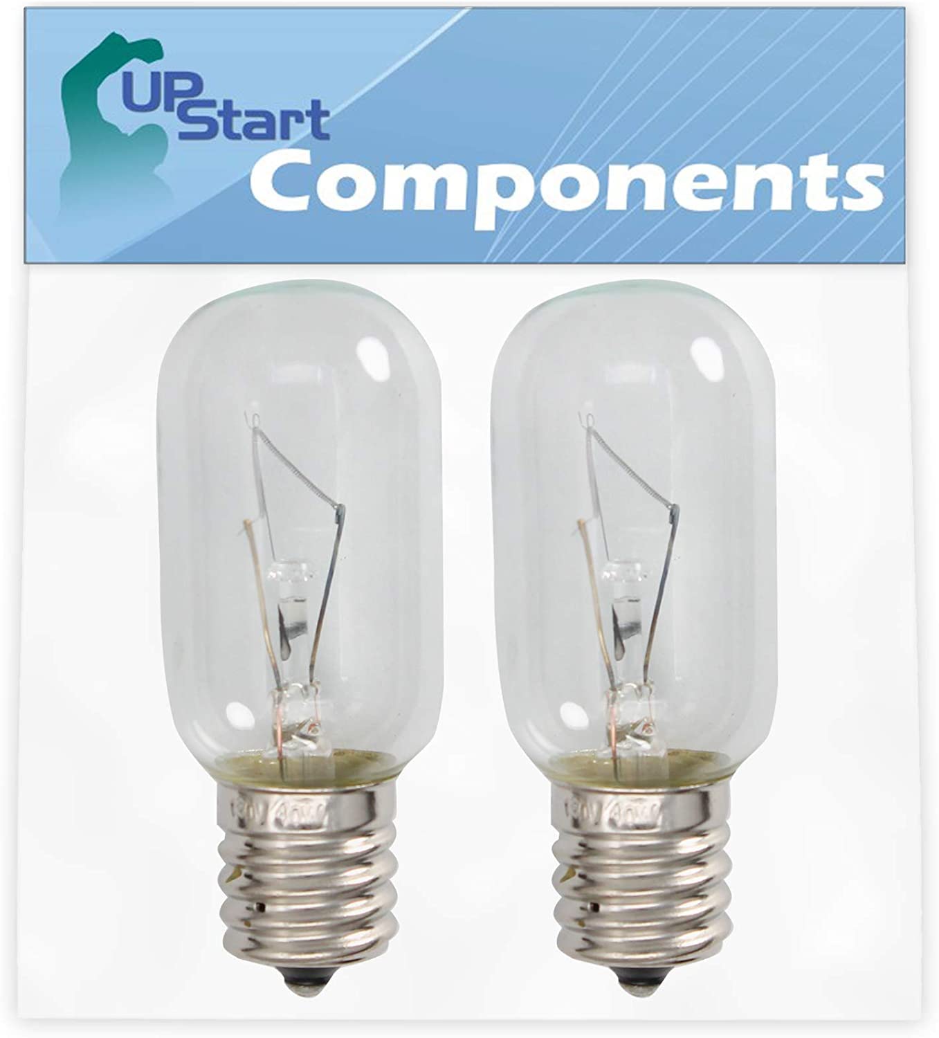 2-Pack Samsung 4713-001013 Microwave Light Bulb Replacement - Compatible with SMH7150WC/XAA & Other Samsung Models - Perfect for Kitchen Appliance Repair and Home Maintenance