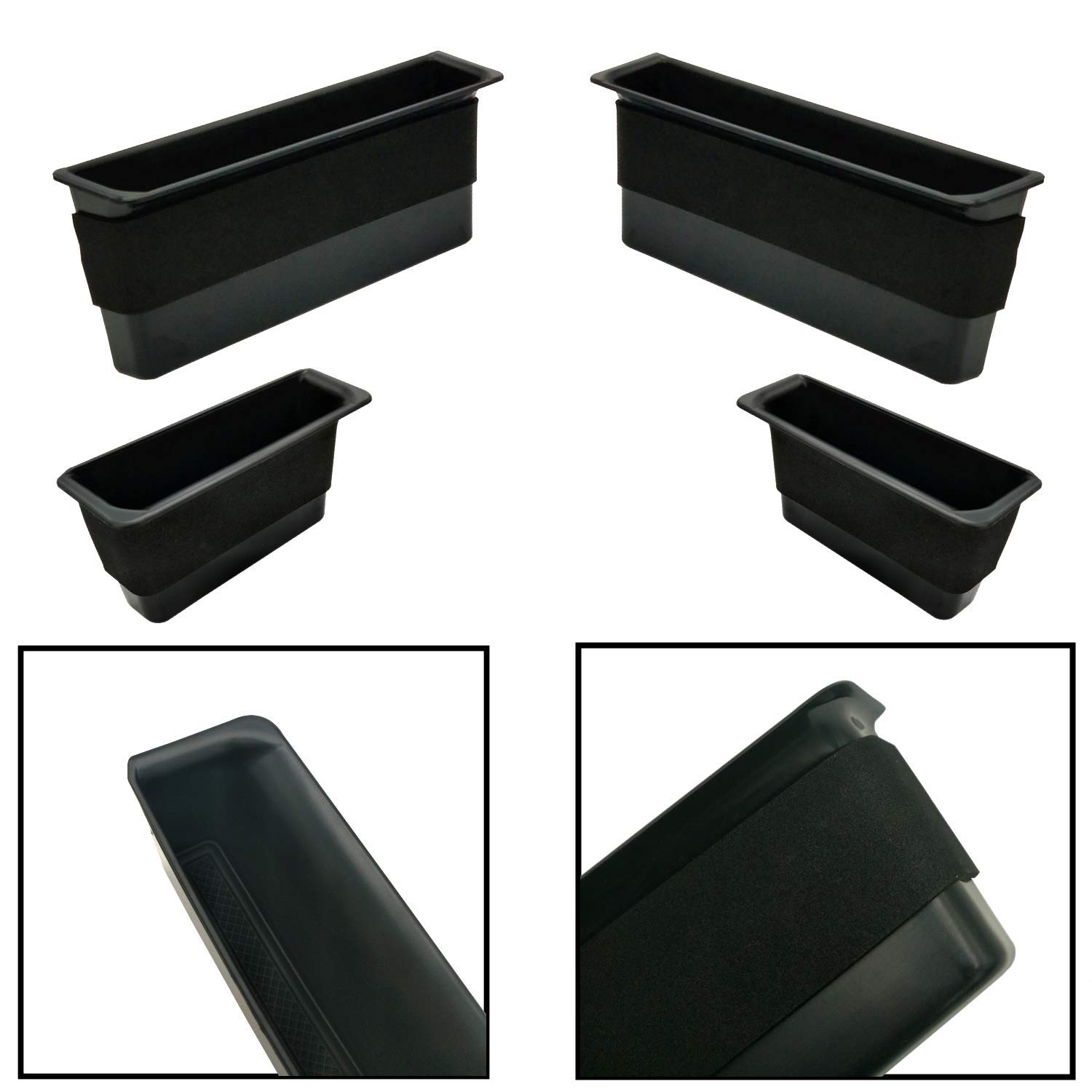 Jeep Wrangler JK JKU Door Organizer (2007-2010) - Storage Tray for Car Accessories