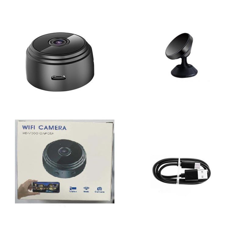Leapiture 4K Action Camera with Night Vision & Motion Detection - Waterproof HD Remote Monitoring Security Camera for Home, Outdoor, and Travel Adventures - Ideal for Home Security, Baby Monitoring, and Wildlife Recording