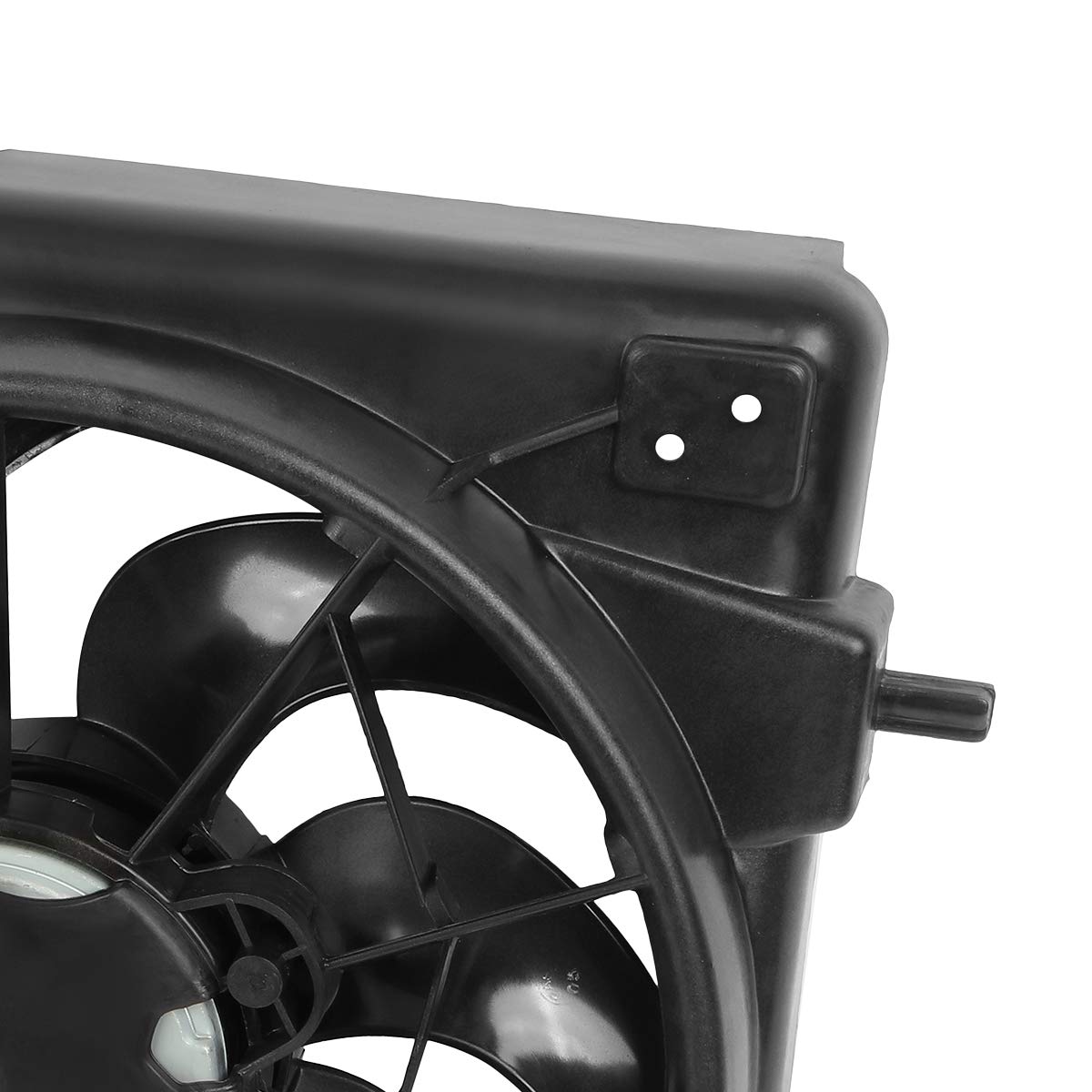 Auto Dynasty GM3115182 OE Style Radiator Cooling Fan Assembly for 2005-2010 Chevy Cobalt & Saturn Ion 2.0L Turbo/Supercharged - Perfect for Engine Cooling System Replacement & Performance Upgrades