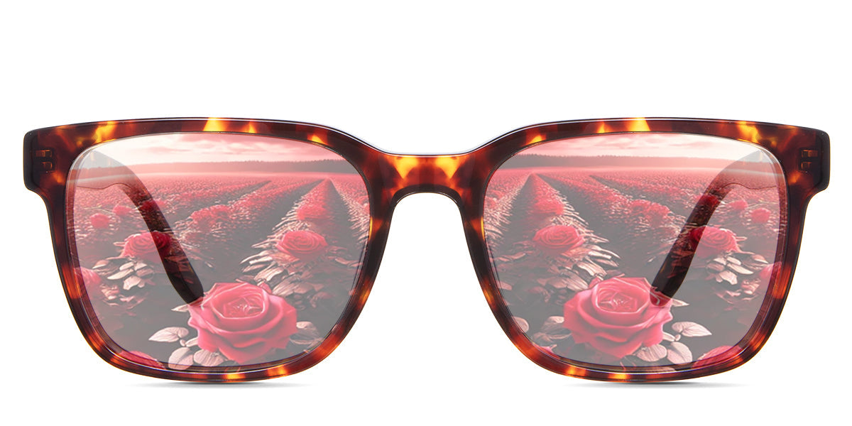 Wells Men's Prescription Tinted Glasses - UV Protection & Blue Light Blocking for Driving, Reading & Outdoor Activities