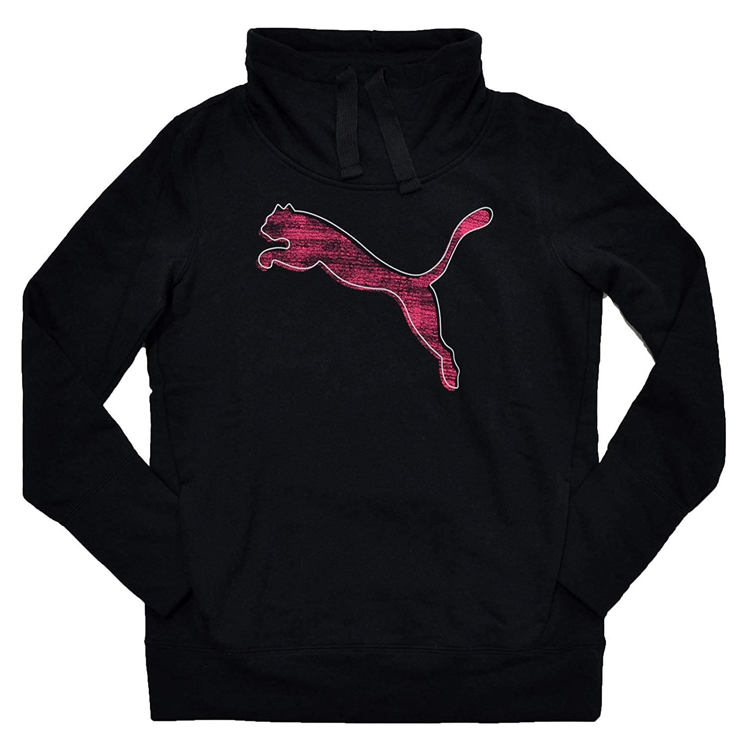 Puma Women's French Terry Pullover Sweatshirt - Soft Casual Hoodie for Running, Yoga & Lounge Wear - Comfortable Athletic Top for Gym & Everyday Outfits