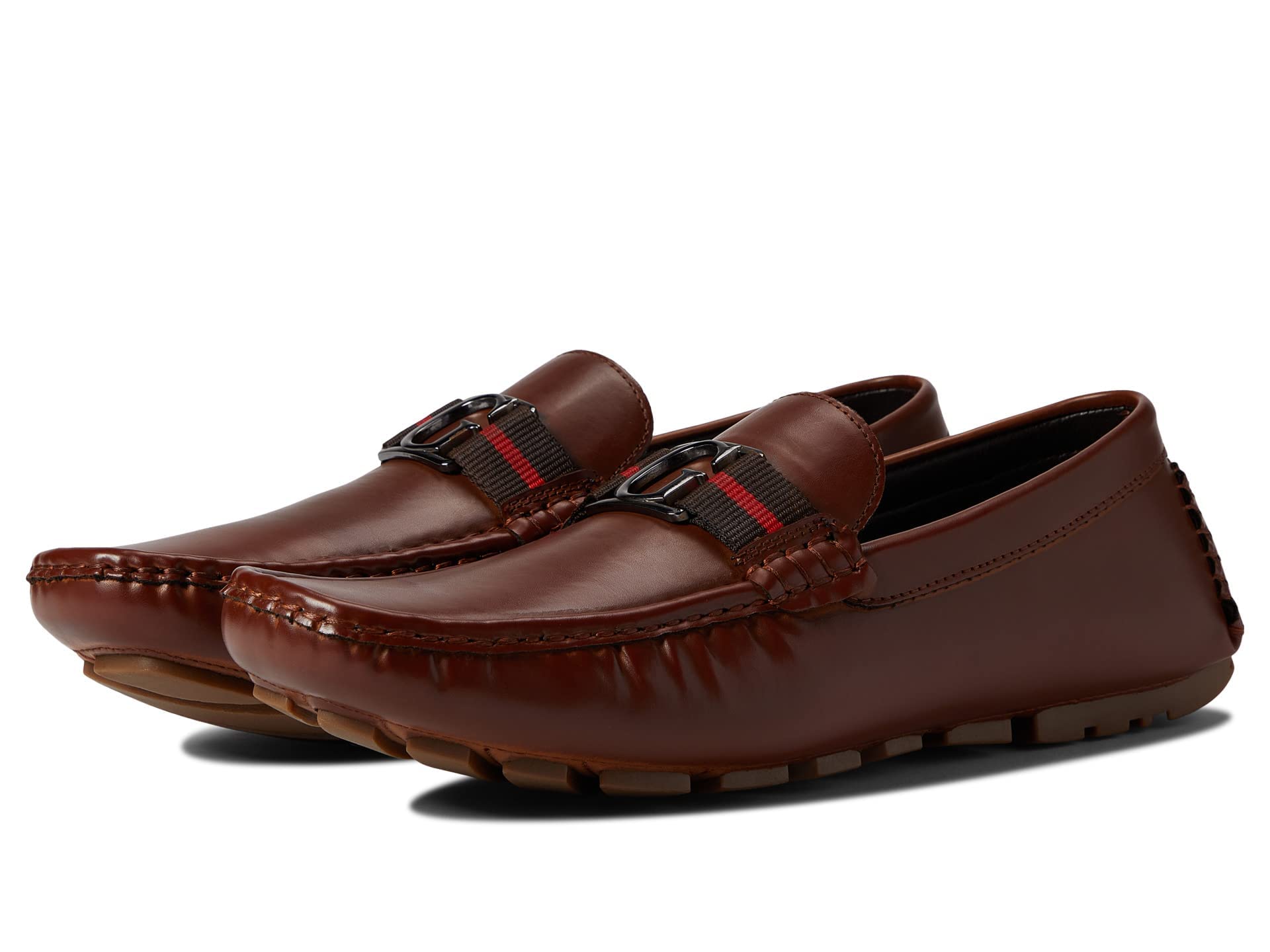 GUESS Men's Askers Loafer Shoes - Comfortable Slip-On Dress Loafers for Business Casual & Office Wear