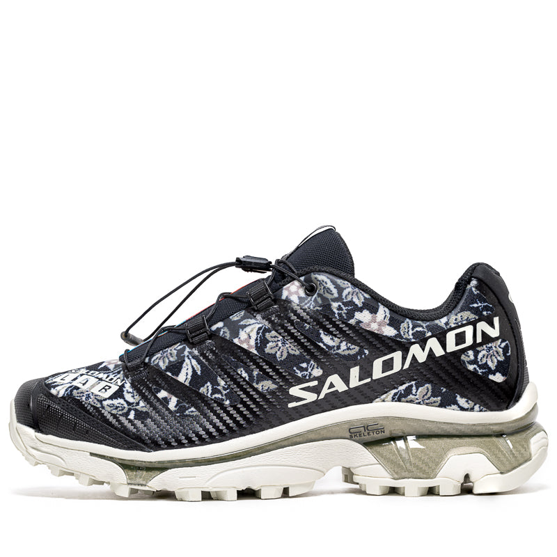 Salomon XT 4 OG Needlepoint Trail Running Shoes - Black/Icicle Color - Lightweight & Durable for Hiking, Jogging & Outdoor Adventures