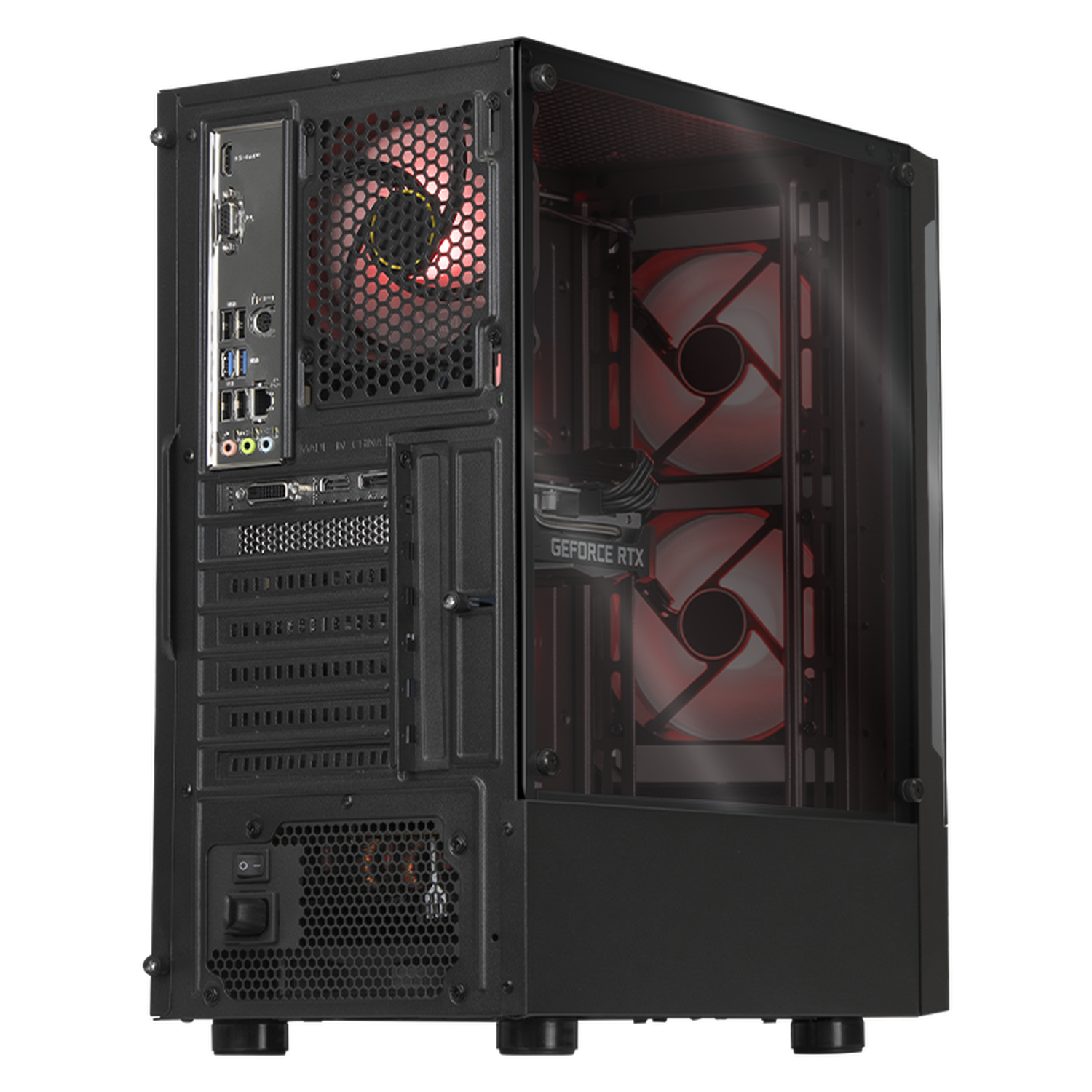 Xtreme Gaming PC with NVIDIA GeForce RTX 3050, Intel Core i5-10400F, 16GB RAM, 500GB SSD + 2TB HDD, 23.8