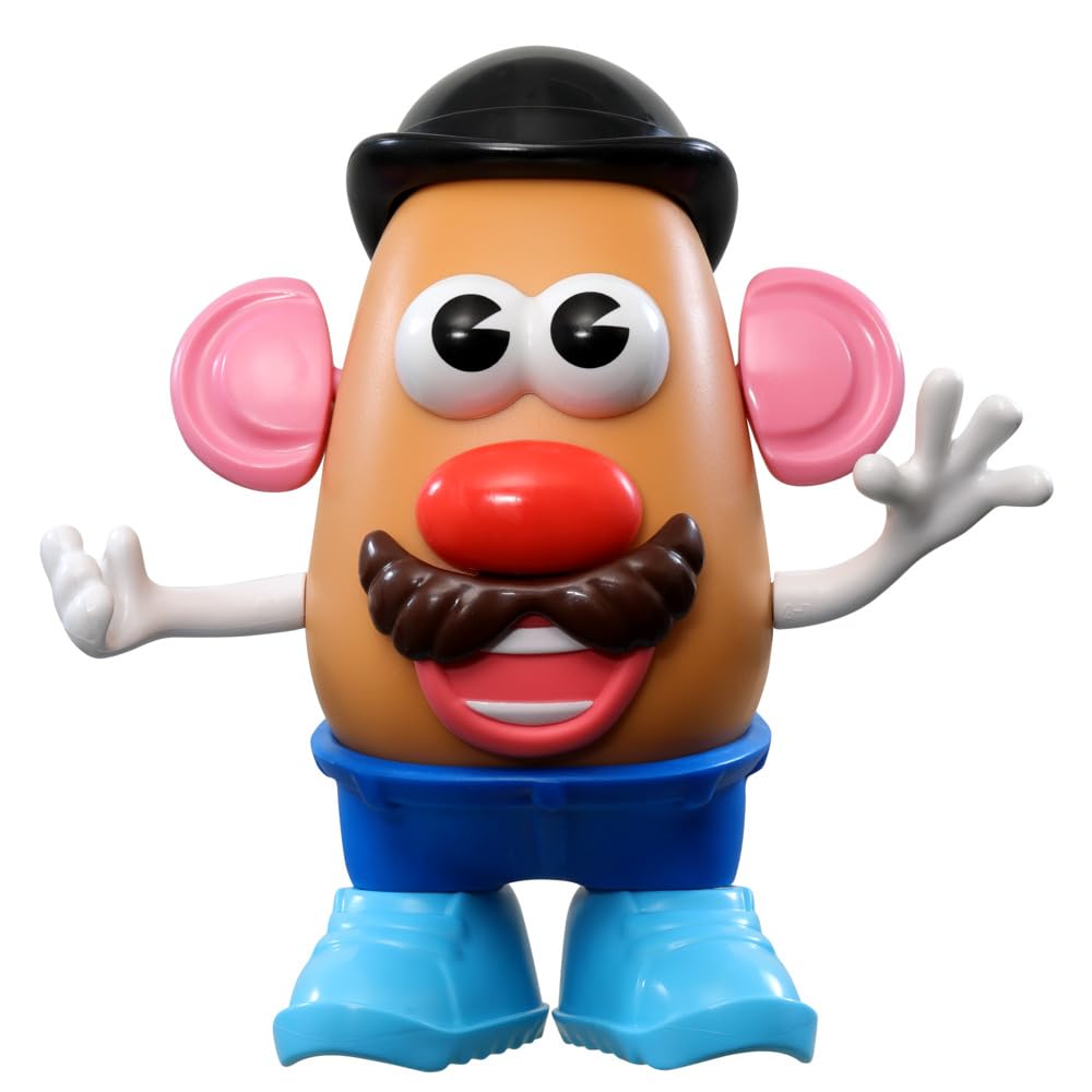 Mr. Potato Head Toy - Classic Playskool Potato Head with Accessories, Black - Fun Educational Toy for Kids, Great for Pretend Play & Creative Learning