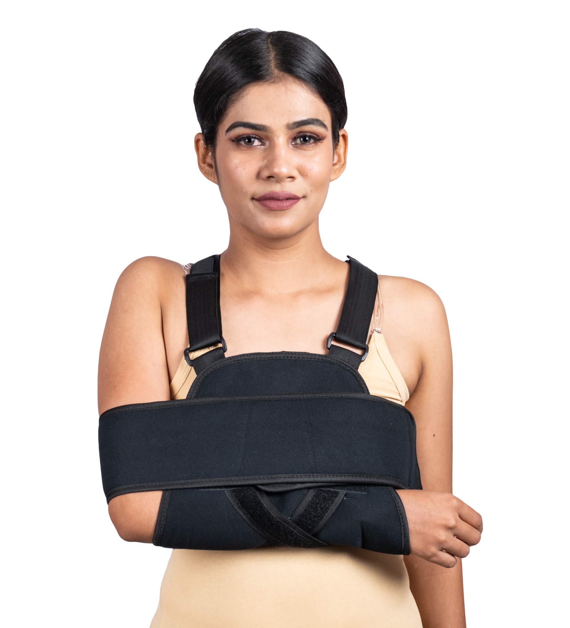 Best Adjustable Shoulder Sling & Arm Support Brace for Rotator Cuff Injury Recovery - Comfortable Shoulder Immobilizer for Men & Women - Ideal for Post-Surgery, Sports Injuries & Daily Pain Relief