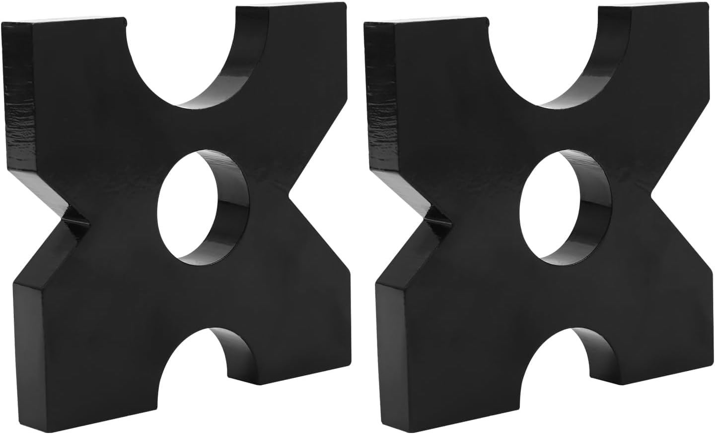 2PCS Heavy Duty H-Frame Arbor Press Plate - Compatible with 44092.45lbs & 70547.92 Lbs Shop Presses - Durable Steel Construction for Metalworking, Woodworking, and Automotive Repair
