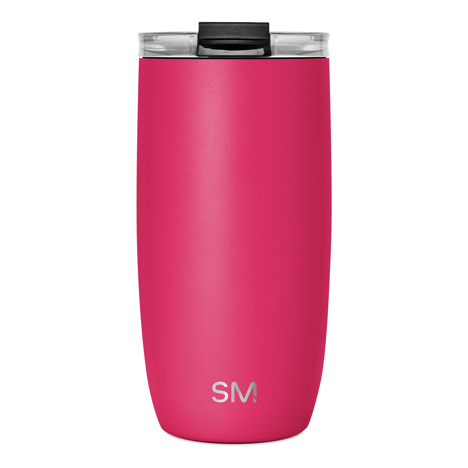 Voyager Tumbler 20oz with Clear Flip Lid & Straw - Insulated Stainless Steel Water Bottle for Hot & Cold Drinks - Perfect for Travel, Gym, and Office Use