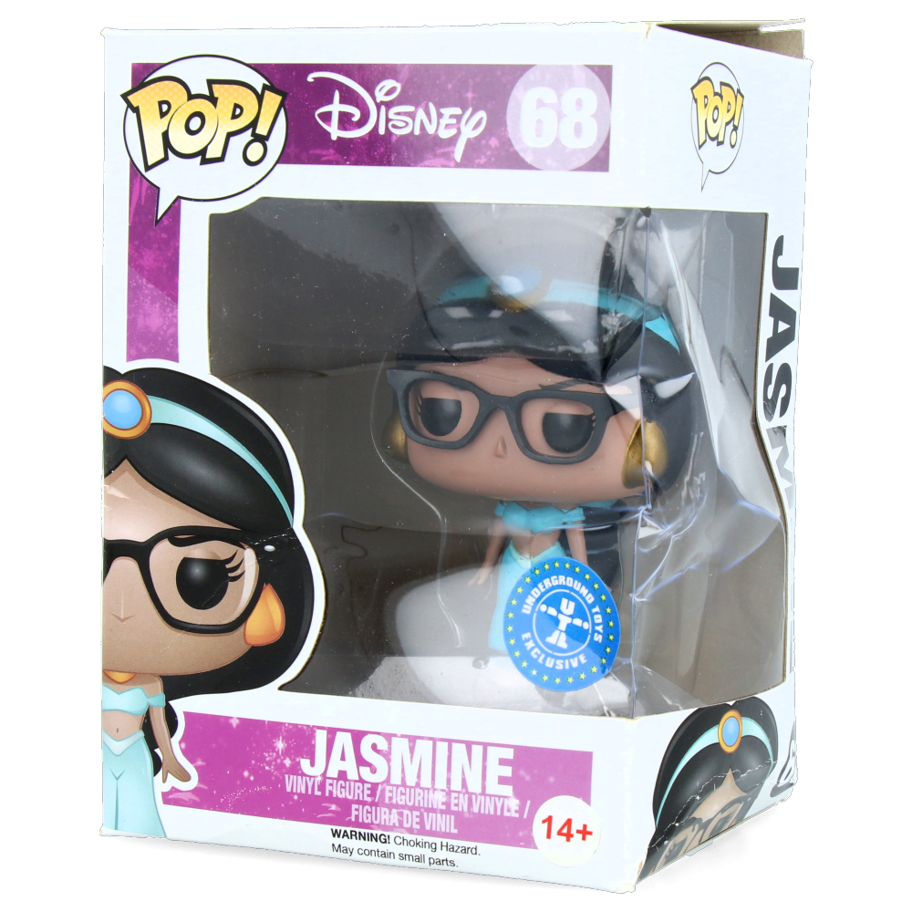 Funko Pop Disney Jasmine Vinyl Figure - Aladdin Collection - Perfect for Disney Fans, Collectors & Gift Giving - Home Decor, Office Display & Pop Culture Enthusiasts