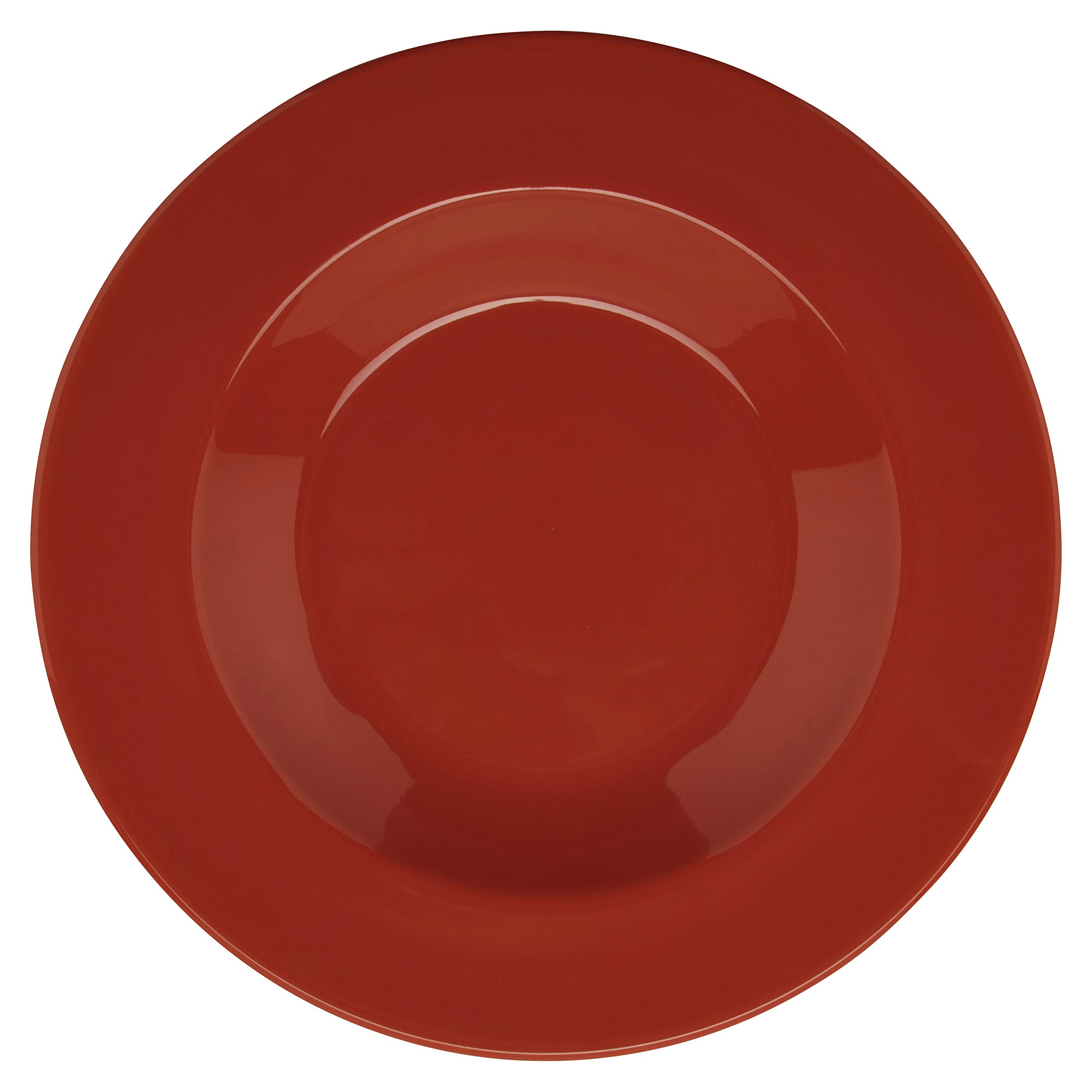 G.E.T. B-1611-RO Diamond Mardi Gras Collection 16 oz. Orange Melamine Bowls - Set of 12, Durable & Lightweight for Parties, Picnics, and Outdoor Dining