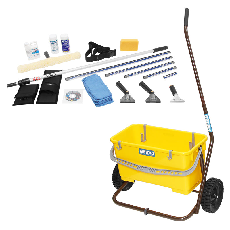 Sorbo Leif Cart Kit - Premium Shopping Cart with Wheels for Easy Grocery Hauling | Perfect for Supermarkets, Retail Stores & Home Use