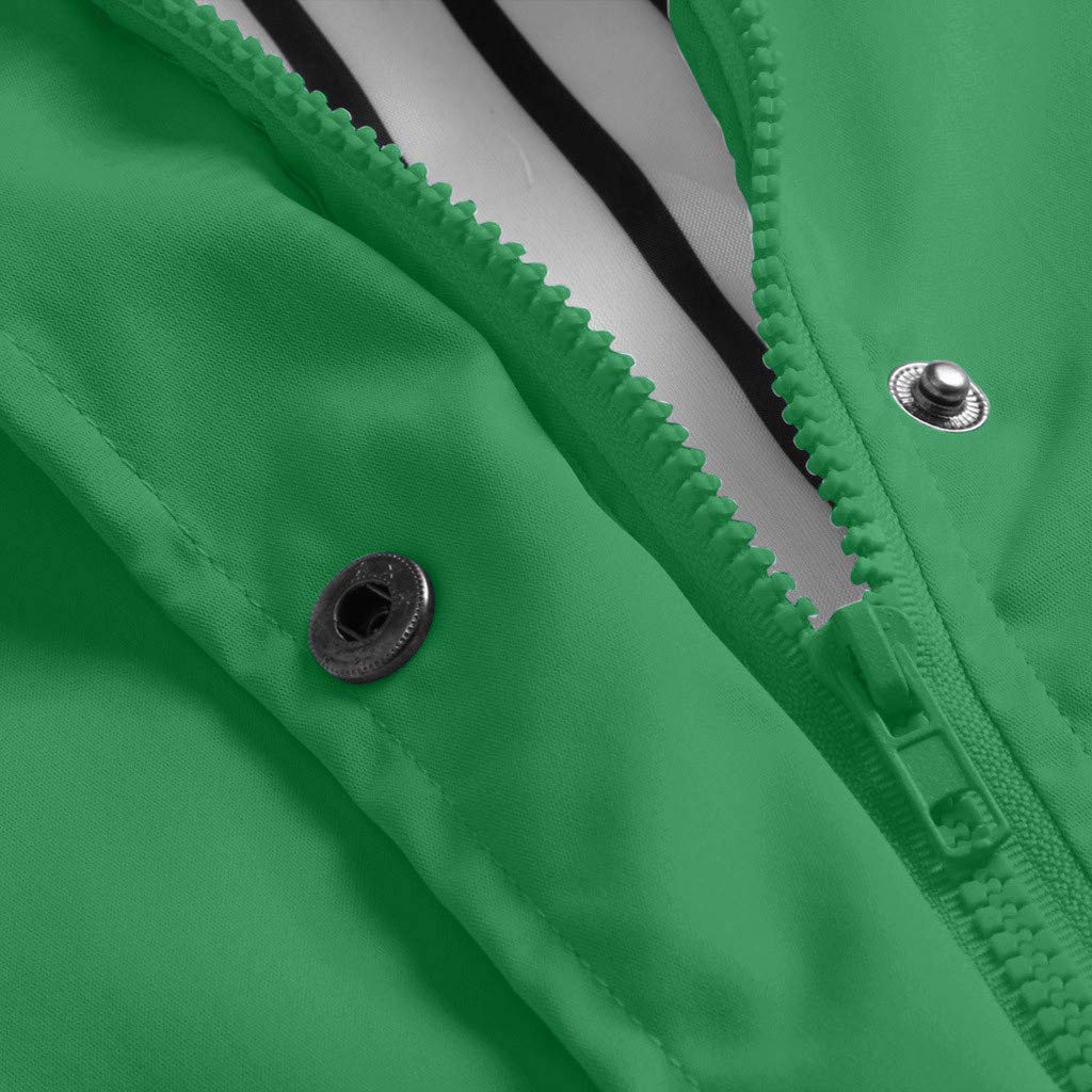 Waterproof Women's Rain Jacket with Hood & Pockets - Windproof Outdoor Raincoat for Hiking, Commuting & Travel - Plus Size Available