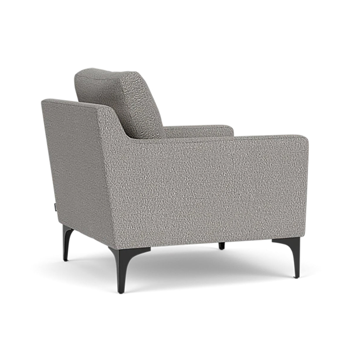 Astha Boucle Armchair - Modern Velvet Accent Chair for Living Room, Bedroom & Office - Soft Upholstered Lounge Chair with Solid Wood Legs - Stylish Home Decor for Cozy Reading Nook & Relaxation