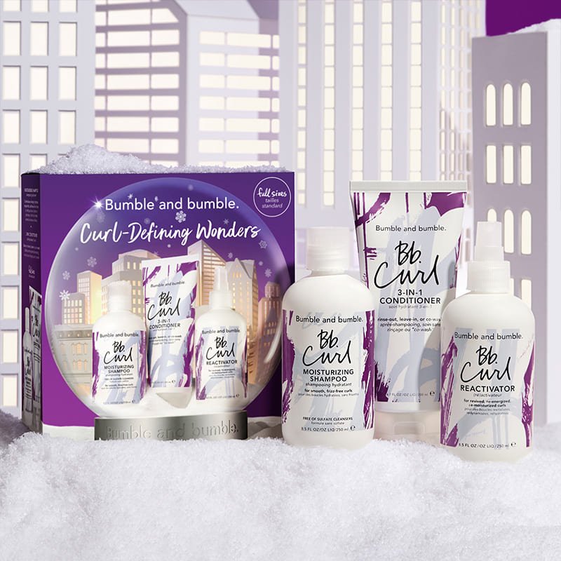 Bumble and Bumble Curl Defining Wonders Gift Set for Curly Hair - Perfect for Travel, Gifts & Daily Styling