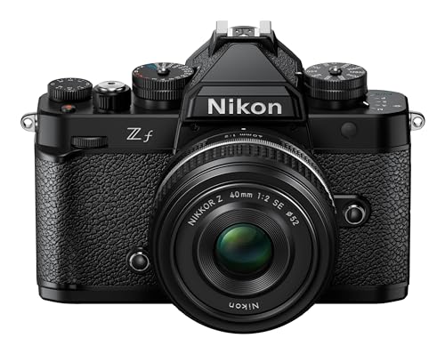 Nikon Zf Full Frame Mirrorless Digital Camera with 4K Video & Eye AF - Perfect for Travel, Vlogging & Professional Photography