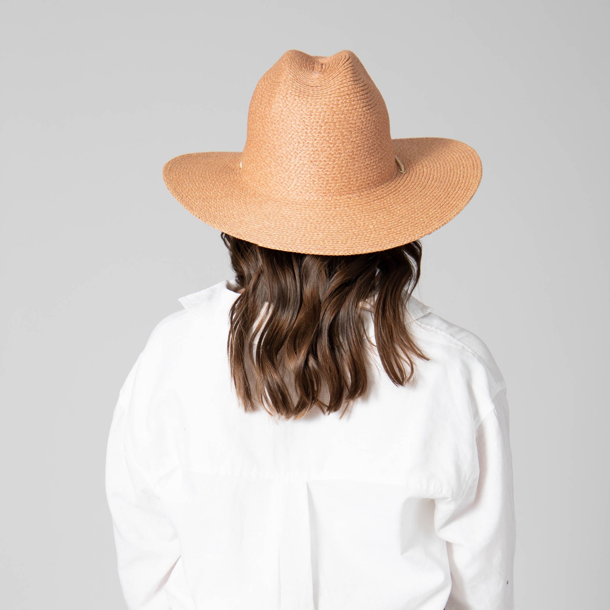 Desert Riviera Paper Braid Lifeguard Hat - Stylish Sun Protection for Beach, Pool & Outdoor Activities