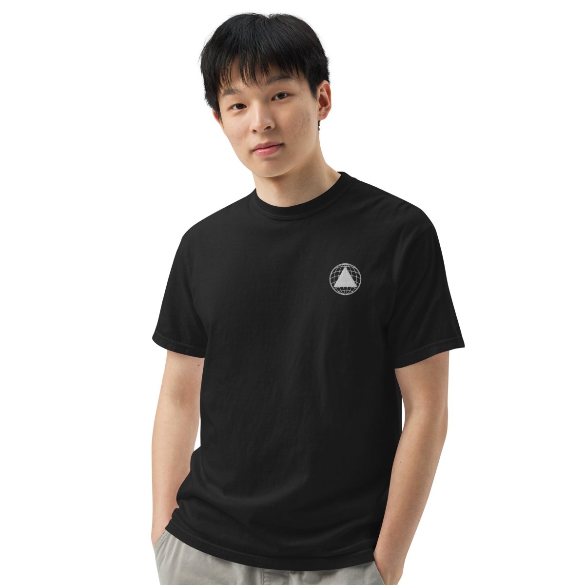 Clarity Hits Harder - Premium Garment-Dyed Heavyweight Cotton T-Shirt for Men | Streetwear & Casual Outfits