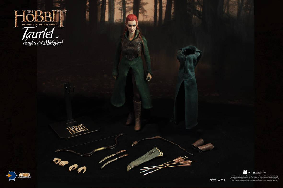 Asmus Toys 1/6 Scale Tauriel Action Figure from The Hobbit - Middle Earth Collectible Doll for Display & Gift Giving - Perfect for Movie Fans & Fantasy Collectors
