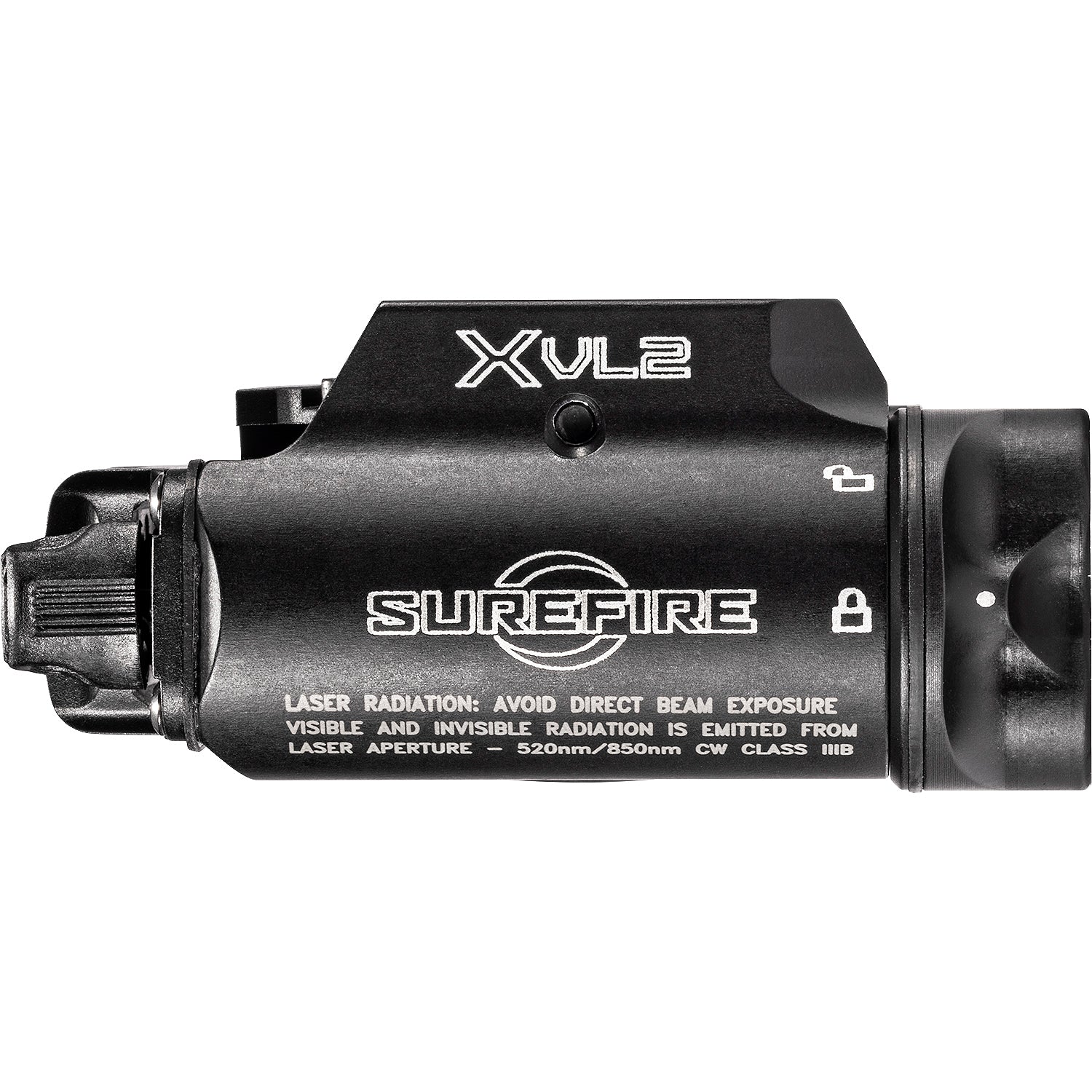 SureFire XVL2 Tactical Weapon Light with Laser Module System - Compact & Powerful for Firearms, Hunting, and Home Defense