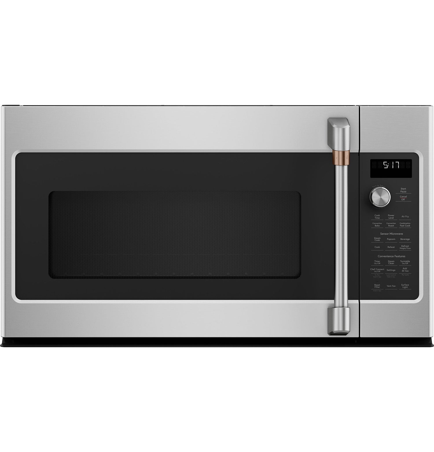 1.7 Cu Ft Stainless Steel Over The Range Microwave with Convection - CVM517P2RS1 - Perfect for Modern Kitchens & Small Spaces