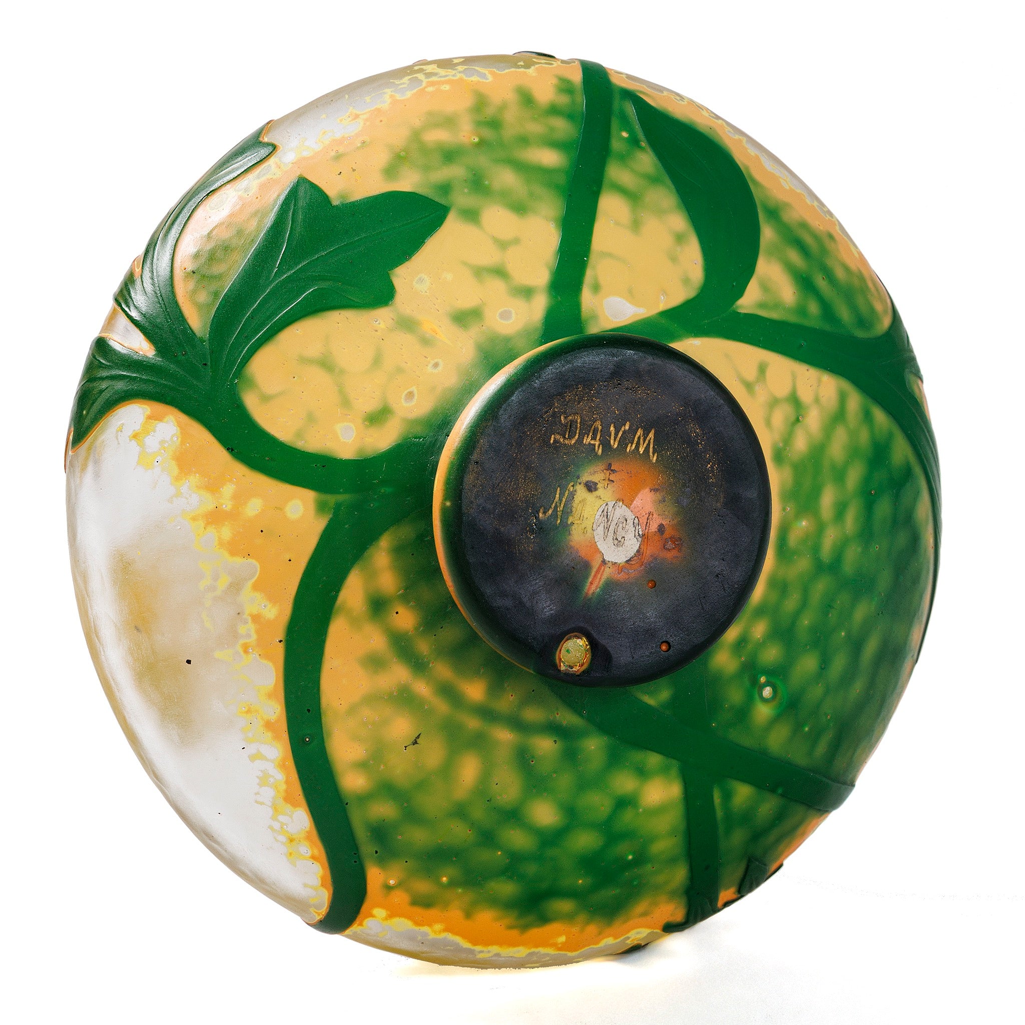 Daum Nancy Berce des Prés Cameo Glass Vase - Antique French Art Nouveau Floral Vase for Home Decor, Wedding Centerpiece & Luxury Gift